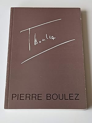 Immagine del venditore per Pierre Boulez - Eine Festschrift zum 60. Geburtstag am 26. Mrz 1985 venduto da BcherBirne