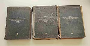 Handbuch für den Deutschen Braunkohlenbergbau : 1. und 2. Band inkl. vollständigem Tafelband