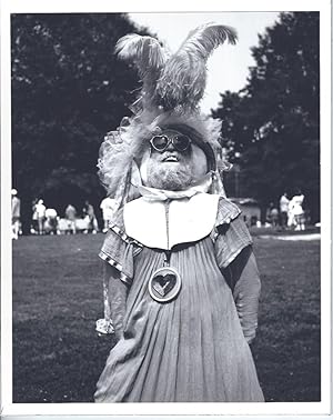 Seller image for Photo of Bearded Man with Feathered Hat for sale by The Ridge Books