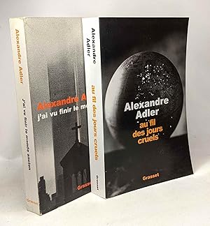 Image du vendeur pour Au fil des jours cruels : 1992-2002 - Chroniques + J'ai vu finir le monde ancien --- 2 livres mis en vente par crealivres