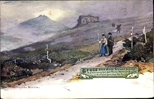 Künstler Ansichtskarte / Postkarte Neumann, Paul, Karpacz Krummhübel Riesengebirge Schlesien, Pri...