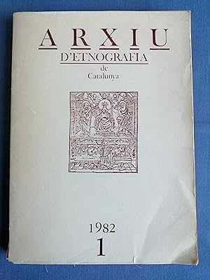 Arxiu d'Etnografia de Catalunya. 1982, 1