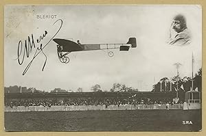 Bild des Verkufers fr Louis Blriot (1872-1936) - Rare nice signed photo - 10s zum Verkauf von PhP Autographs