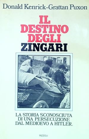 Bild des Verkufers fr Il destino degli zingari zum Verkauf von Librodifaccia