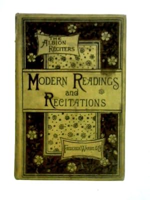 Seller image for Modern Readings and Recitations for sale by World of Rare Books