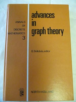 Advances in Graph Theory Annals of Discete Mathematics 3