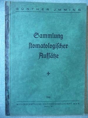 Sammlung Stomatologischer Aufsätze