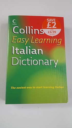 Seller image for Collins Easy Learning Italian Dictionary (Collins Easy Learning Italian) for sale by Cambridge Rare Books