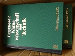 Enzyklopädie Naturwissenschaft und Technik 7 Bände 1982 bis 1983 A-Z in 5 Bänden sowie Jahresband...