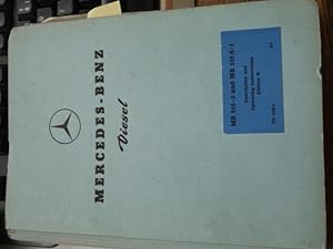 Mercedes-Benz Diesel, Supplement 4 to the Description and Oparating Instructions MB 518 Series 3 ...