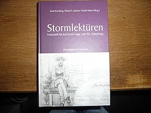 Stormlektüren Festschrift für Karl Ernst Laage zum 80. Geburtstag