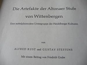 Die Artefakte der Altonaer Stufe von Wittenbergen Eine mittelpleistozäne Untergruppe der Heidelbe...