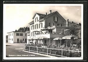 Ansichtskarte Willerzell a. Sihlsee, Gasthaus zum Löwen