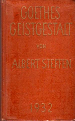 Bild des Verkufers fr Goethes Geistgestalt zum Verkauf von BuchSigel