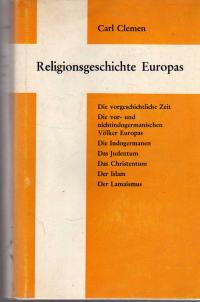 Bild des Verkufers fr Religionsgeschichte Europas zum Verkauf von BuchSigel