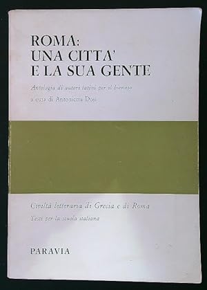 Immagine del venditore per Roma: una citta' e la sua gente venduto da Librodifaccia