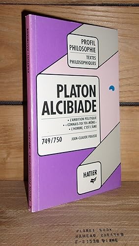 Imagen del vendedor de PLATON : Alcibiade - De La Nature Humaine a la venta por Planet'book