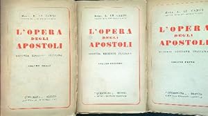 Bild des Verkufers fr L'opera degli apostoli 3 voll. zum Verkauf von Librodifaccia