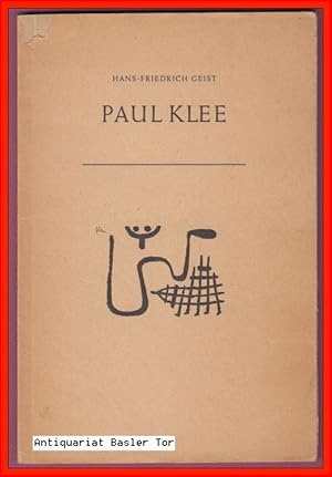 Imagen del vendedor de Paul Klee. a la venta por Antiquariat Basler Tor