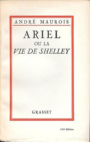 Bild des Verkufers fr Ariel ou la vie de shelley zum Verkauf von Ammareal