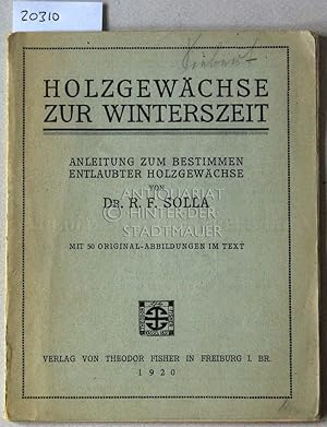 Holzgewächse zur Winterszeit. Anleitung zum Bestimmen entlaubter Holzgewächse.