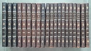 Le Journal des Demoiselles. Années complètes de 1875 à 1895 (20 volumes)
