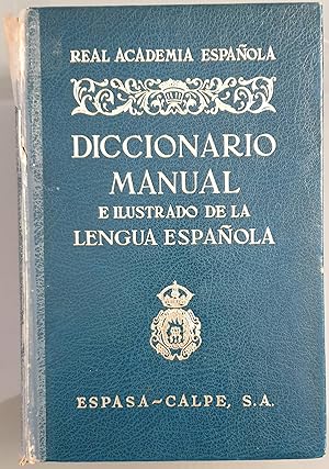 Seller image for Diccionario manual e ilustrado de la Lengua Espaola for sale by Los libros del Abuelo
