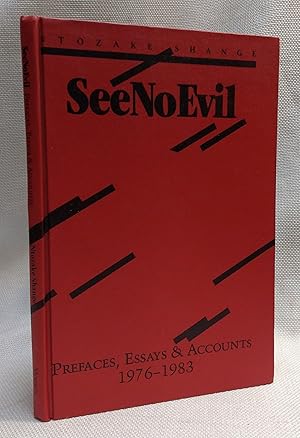 See No Evil: Prefaces, Essays, and Accounts 1974-1983