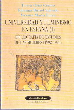 Image du vendeur pour Universidad y Feminismo en Espaa (I) mis en vente par SOSTIENE PEREIRA