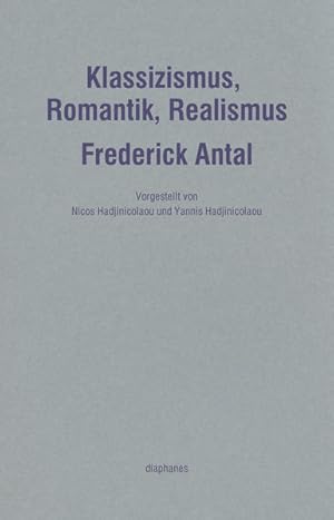 Klassizismus, Romantik, Realismus