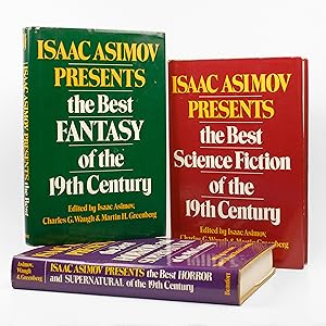 Seller image for Isaac Asimov Presents Best of the 19th Century [Three Vols.: Science Fiction, Fantasy, and Horror and Supenatural] for sale by Dividing Line Books