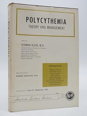 Imagen del vendedor de POLYCYTHEMIA Theory and Management, a la venta por Sage Rare & Collectible Books, IOBA