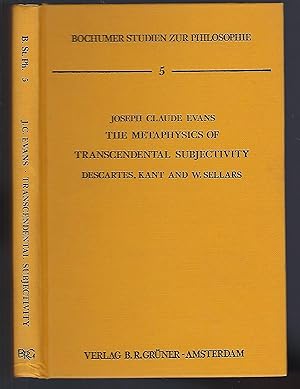 The Metaphysics of Transcendental Subjectivity: Descartes, Kant, and W. Sellar