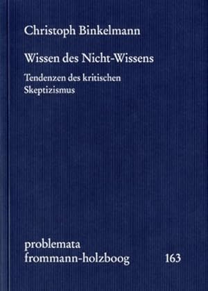 Seller image for Wissen des Nicht-Wissens for sale by Rheinberg-Buch Andreas Meier eK