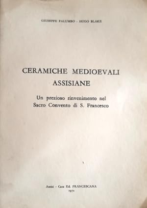 Imagen del vendedor de Ceramiche medioevali assisiane. Un prezioso rinvenimento nel Sacro Convento di S. Francesco. Estratti da Atti del IV Convegno internazionale della Ceramica. Albisola 28 maggio-3 giugno 1971. a la venta por FIRENZELIBRI SRL