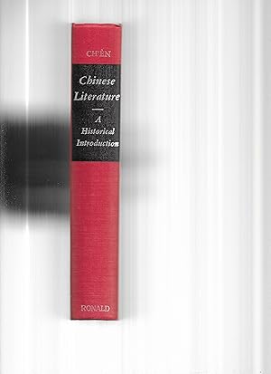 Bild des Verkufers fr CHINESE LITERATURE: A Historical Introduction zum Verkauf von Chris Fessler, Bookseller