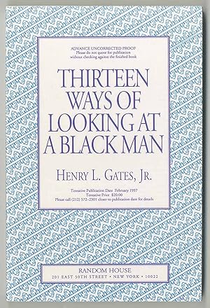 Seller image for Thirteen Ways of Looking at a Black Man for sale by Between the Covers-Rare Books, Inc. ABAA