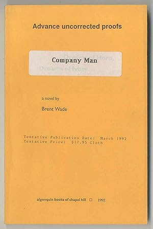 Bild des Verkufers fr Company Man zum Verkauf von Between the Covers-Rare Books, Inc. ABAA