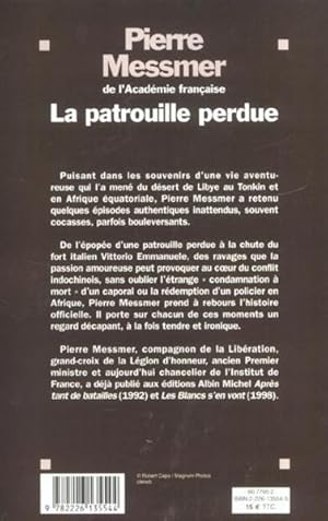 Image du vendeur pour La patrouille perdue mis en vente par Chapitre.com : livres et presse ancienne