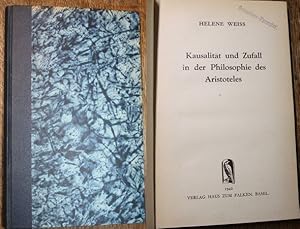 Image du vendeur pour Kausalitt und Zufall in der Philosophie des Aristoteles mis en vente par Antiquariat im OPUS, Silvia Morch-Israel