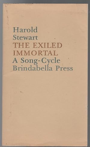 Image du vendeur pour The Exiled Immortal. A Song-Cycle mis en vente par Time Booksellers