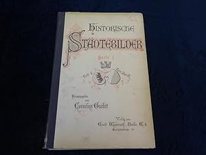 Bild des Verkufers fr Historische Stdtebilder. Bern, Zrich. [= Serie I., Heft 4 = Band IV]. zum Verkauf von Antiquariat Lcker