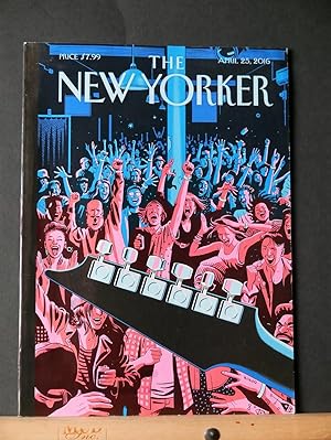 Immagine del venditore per New Yorker, April 25, 2016 (The Entertainment Issue) venduto da Tree Frog Fine Books and Graphic Arts