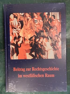 Beitrag zur Rechtsgeschichte im westfälischen Raum