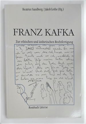 Seller image for Franz Kafka. Zur ethischen und sthetischen Rechtfertigung. for sale by Plurabelle Books Ltd