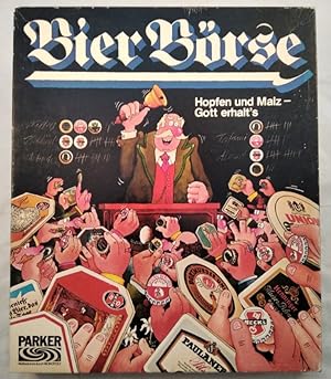 PARKER 6041090: Bier Börse -VINTAGE- [Gesellschaftsspiel]. Hopfen und Malz - Gott erhalt s. Achtu...