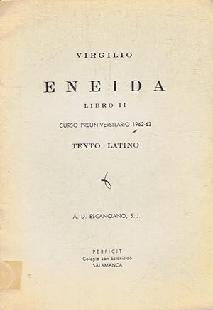 Image du vendeur pour ENEIDA. Libro II. mis en vente par Librera Torren de Rueda
