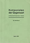 Komponisten der Gegenwart im Deutschen Komponisten-Verband.