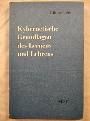 Seller image for Kybernetische Grundlagen des Lernens und Lehrens. for sale by KULTur-Antiquariat