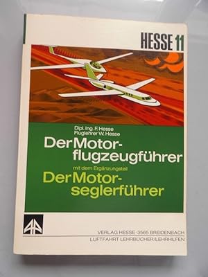 Motorflugzeugführer mit Motorsegelführer Hesse 11 (- Motorflugzeug